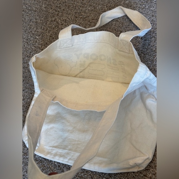 Peanuts Snoopy Canvas Tote Bag - Picture 5 of 6